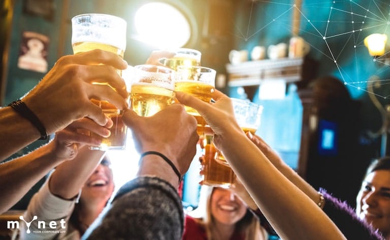 Attività di team building: dipendenti che passano il tempo insieme