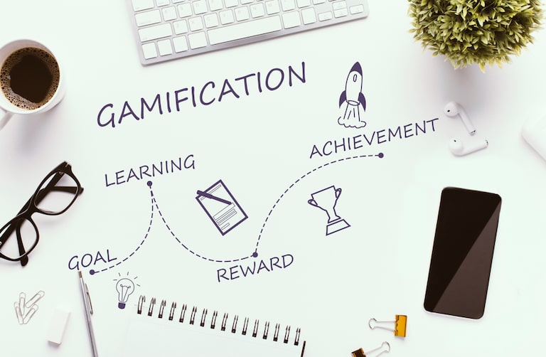 infografica sui risultati della hr gamification in azienda