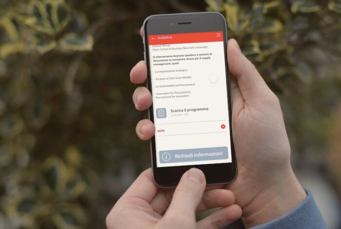 gestire la partecipazione a una riunione di lavoro attraverso l'App aziendale MyNet