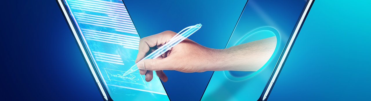 come funziona la firma elettronica? Una firma in firmato digitale che si realizza dalla smartphone