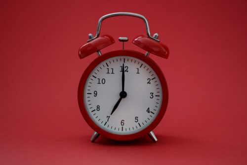 time management: orologio per la gestione del tempo