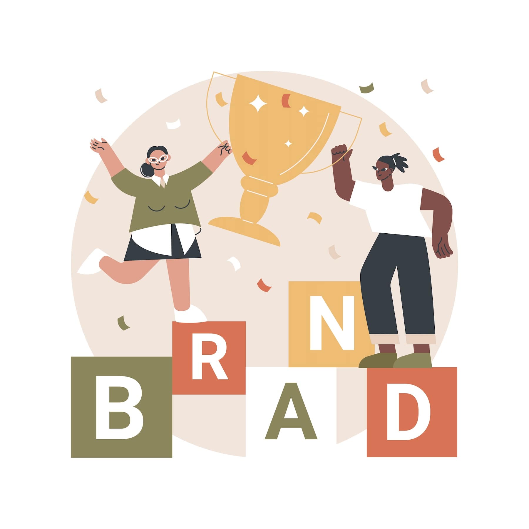 employer branding: grafica con scritta "brand"